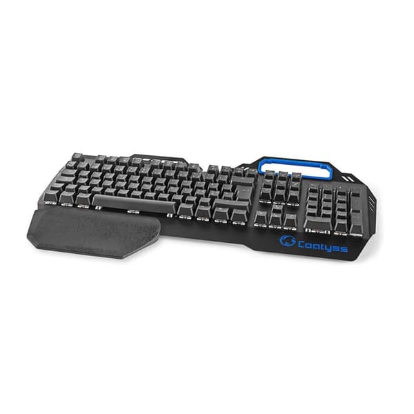 Nedis Wired Gaming Keyboard | USB | Mekaniske Nøkler | RGB | Nordic | ND Layout | USB-Strøm | Strømkabel lengde: 1.70 m | Gaming