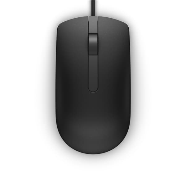 DELL MS116 datormöss Ambidextrous USB Type-A Optisk 1000 DPI