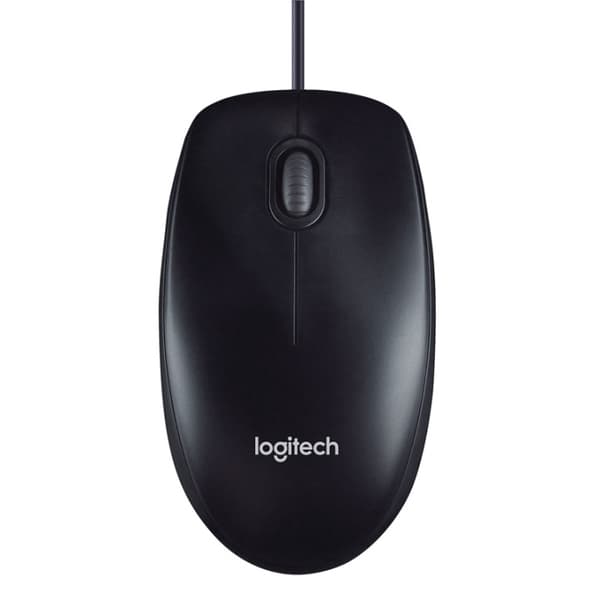 Logitech M100 datamus Ambidextrous USB Type-A Optisk 1000 DPI