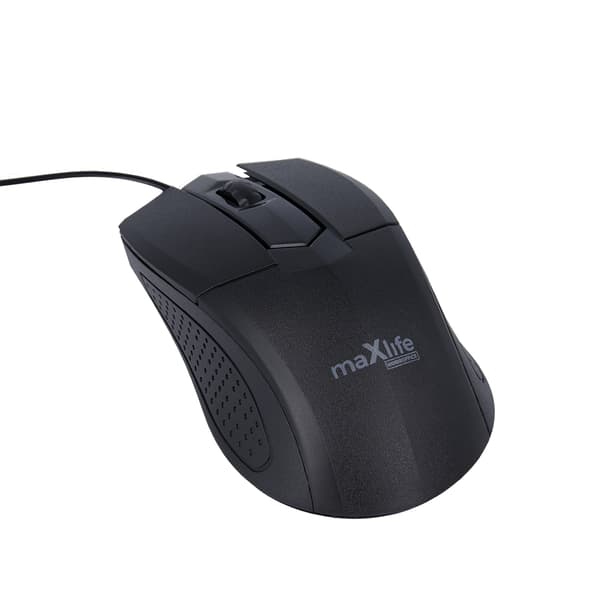 Maxlife Home Office MXHM-01 optinen hiiri 1000 DPI 1,2 m musta