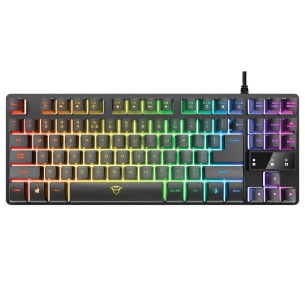 Trust GXT 833 Thado TKL RGB Gaming Keyboard Nordisk