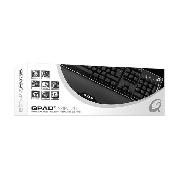QPAD Gaming-Tangentbord MK40 Nordic