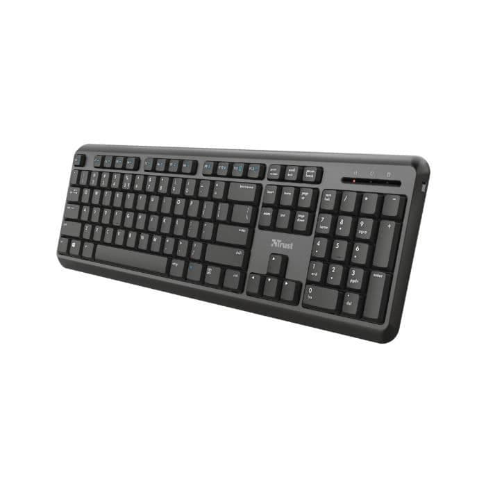 Trust TK-350 Spanskt Qwerty trådlöst tangentbord