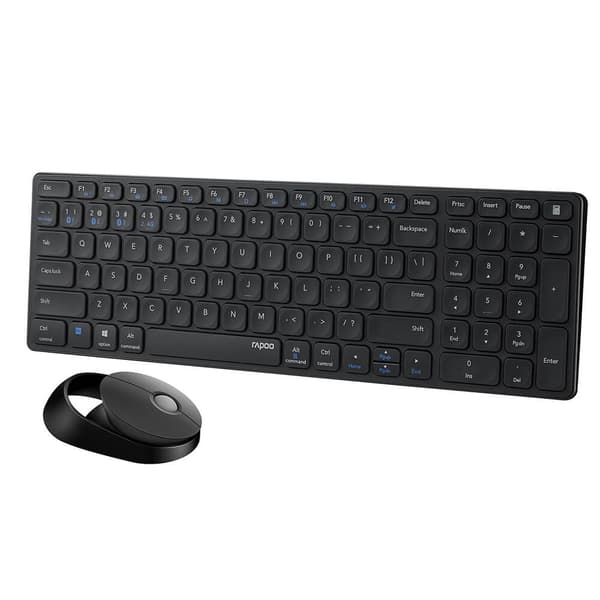 Tastatur/Mus Sæt 9750M Multi-Mode Wireless Mørkegrå