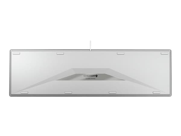 CHERRY KC 6000 SLIM - Tangentbord - USB-C - QWERTY - brittisk - tangentbrytare: CHERRY SX - silver