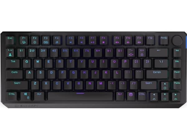 Endorfy Thock 75% Wireless Black Kailh Black Box Keyboard (EY5A074) Svart