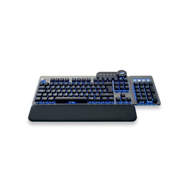 Tastatur Mountain Everest Max Spansk qwerty Rød RGB