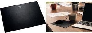 helit musmatta "the leather pad", gjord av läder, svart yta gjord av äkta läder - 1 st (H2524195)