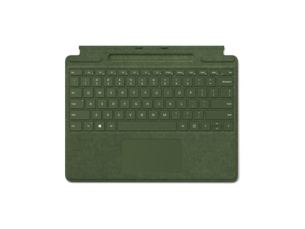 Microsoft Surface 8XA-00142, QWERTY, UK kansainvälinen, Kosketuslevy, Microsoft, Surface Pro 9 Surface Pro 8 Surface Pro X, Vihreä