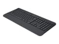 Miniatyrbild 1 av 5: Logitech Signature K650 - Tangentbord - trådlös - Bluetooth 5.1 - AZERTY - holländsk - grafit