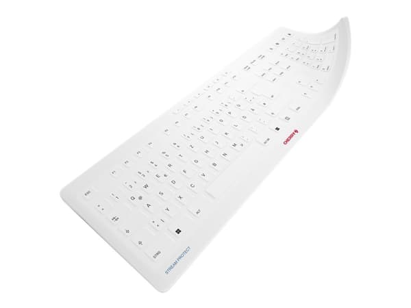 CHERRY 61510017, Näppäimistön suoja, Silikoni, 463 mm, 164 mm, 100 g, Harmaa