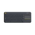 Miniatyrbild 1 av 2: Tangentbord Logitech K400 Plus Tv Svart Qwerty Spanska QWERTY