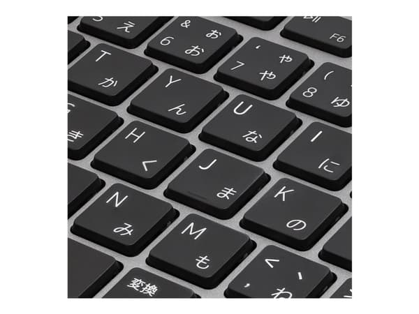 Dell Multi-Device KB740 - Tangentbord - kompakt - trådlös - 2.4 GHz, Bluetooth 5.0 - QWERTY - ryska - Titan gray - med 3 års avancerad utbytesservice