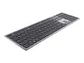 Miniatyrbild 2 av 5: Dell Multi-Device KB700 - Tangentbord - trådlös - 2.4 GHz, Bluetooth 5.0 - QWERTY - USA, internationellt - Titan gray - med 3 års avancerad utbytesse
