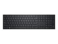 Miniatyrbild 1 av 5: Dell KB500 - Tangentbord - trådlös - 2.4 GHz - QWERTY - ryska - svart - med 3 års avancerad utbytesservice