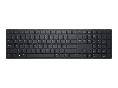 Dell KB500 - Tangentbord - trådlös - 2.4 GHz - QWERTY - ryska - svart - med 3 års avancerad utbytesservice Svart