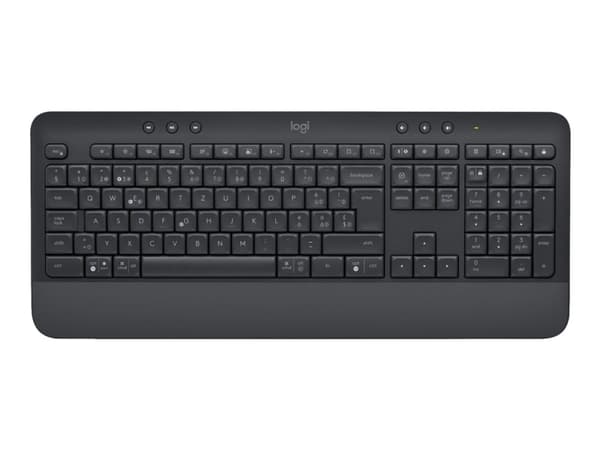 Logitech Signature MK650 Combo for Business - Tastatur- og mussett - trådløs - Bluetooth LE - AZERTY - Belgisk - grafitt