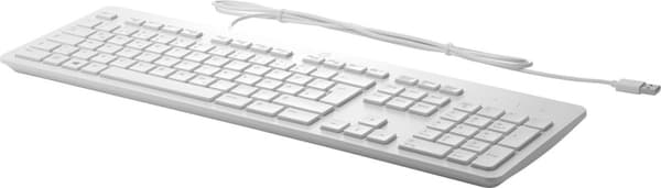 HP USB Business Slim Grey Kb I QWERTY US int 911503-L31 Grå