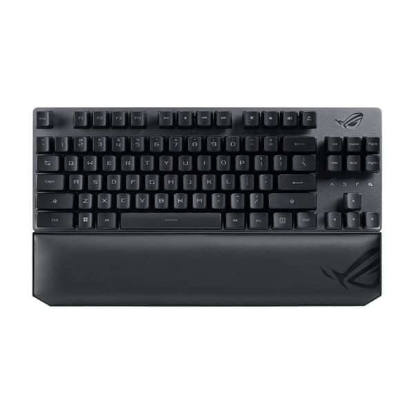 Tastatur Asus ROG Strix Scope RX TKL Wireless Deluxe Spansk qwerty Sort