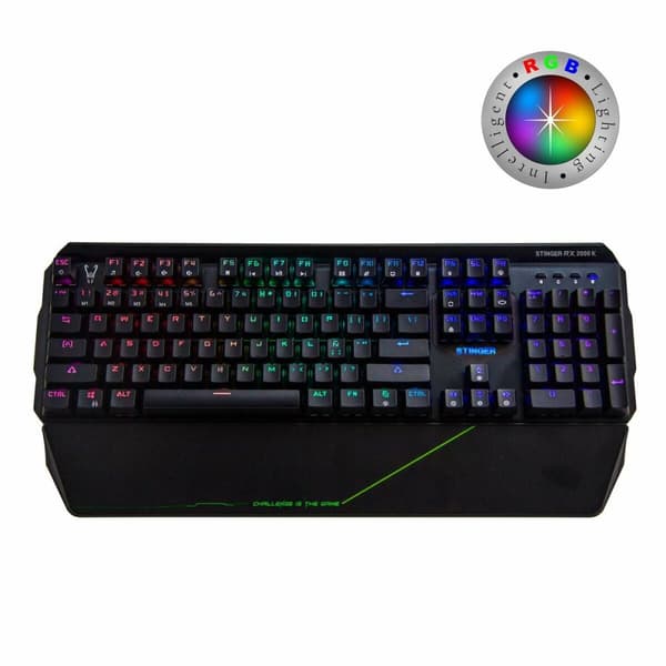 Gaming-tastatur Woxter Stinger RX 2000 K Spansk qwerty