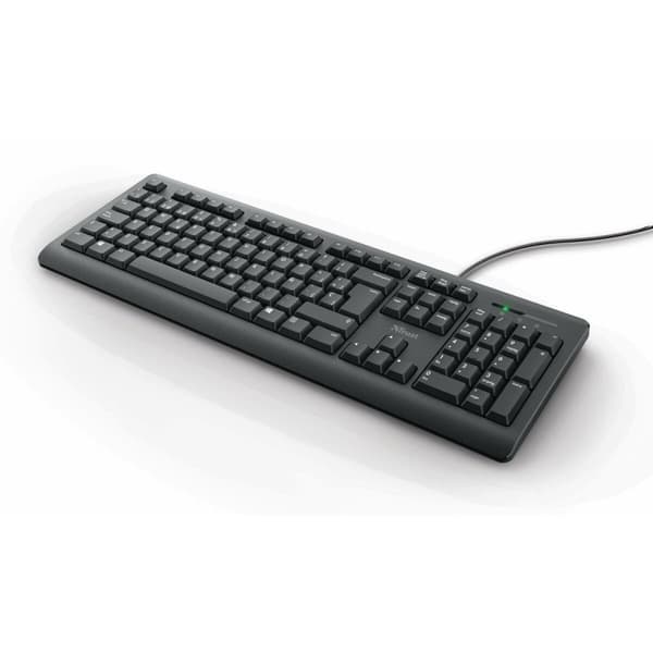 Tastatur Trust Taro Sort Spansk qwerty