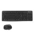 Miniatyrbillede 1 af 5: Tastatur og mus CoolBox COO-KTR-02W Spansk qwerty Sort Trådløst