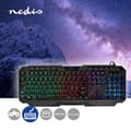 Pikkukuva 6 / 11: Nedis Pelinäppäimistö Langallinen | USB Type-A | Kalvonäppäiminä | LED | QWERTY | ND Näppäinasettelu | USB Virta | Virtakaapelin pituus: 1.30 m | Mult