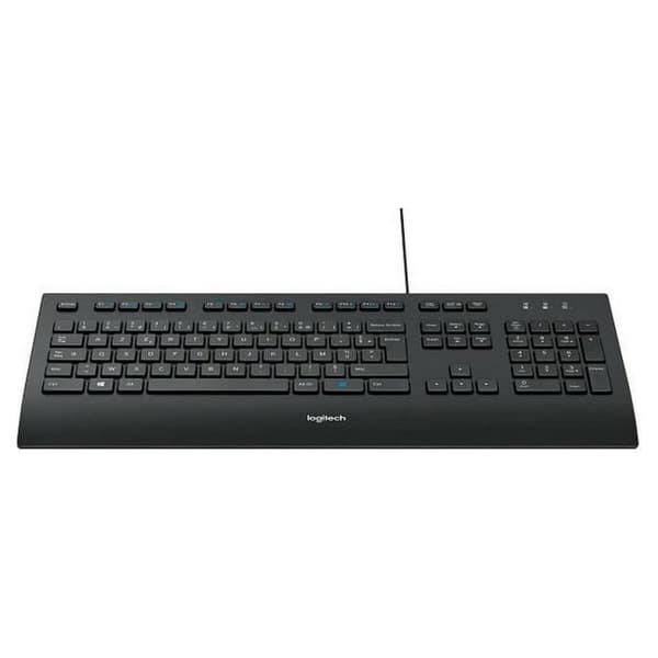 Tangentbord Logitech K280E Svart Franska AZERTY