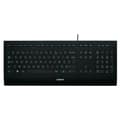Miniatyrbild 1 av 4: Tangentbord Logitech K280E Svart Franska AZERTY
