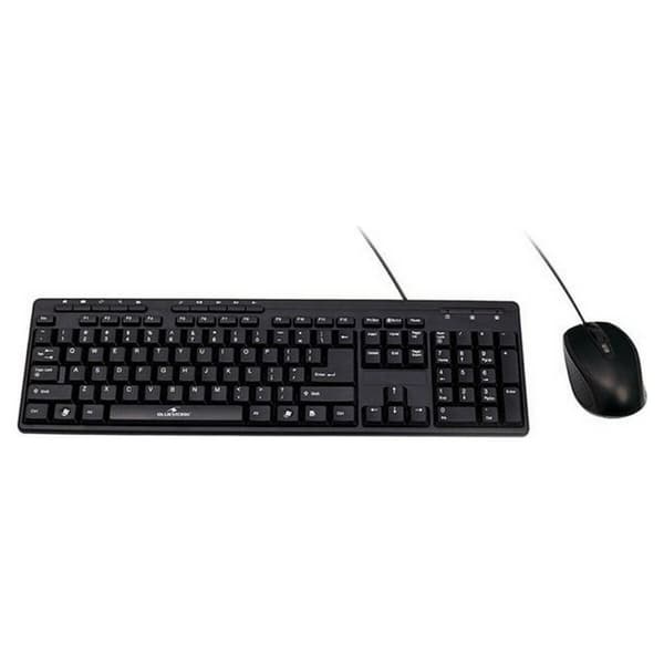 Tangentbord och Mus Bluestork BSPACKFIRSTII Svart Franska AZERTY Svart