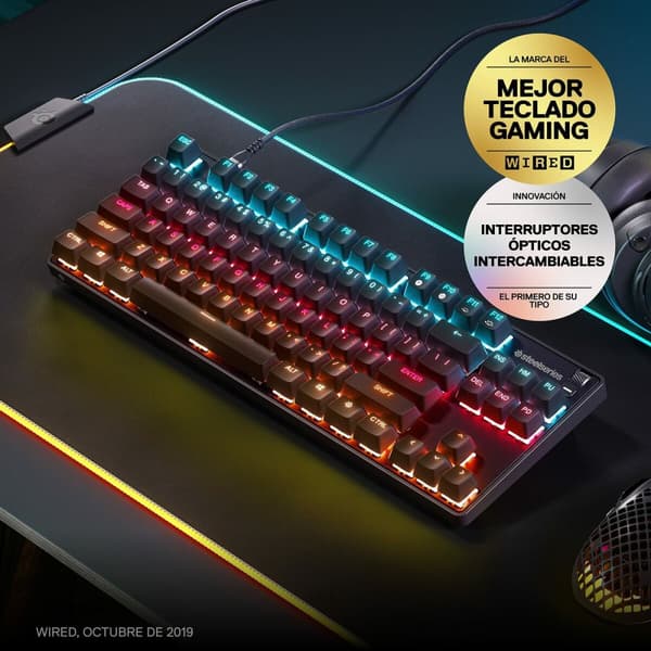 Gaming Tangentbord/ OR: Speltangentbord SteelSeries Apex 9 TKL AZERTY