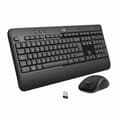 Miniatyrbild 1 av 2: Trådlöst Tangentbord och Mus Logitech MK540 Franska Svart Svart/Vit AZERTY