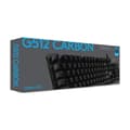 Miniatyrbild 7 av 10: Tangentbord Logitech Lightsync G512 Gaming Svart Belysning RGB AZERTY