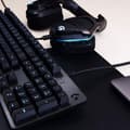 Miniatyrbild 9 av 10: Tangentbord Logitech Lightsync G512 Gaming Svart Belysning RGB AZERTY