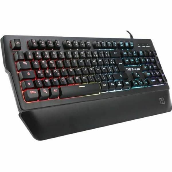 Gaming-tastatur The G-Lab AZERTY Sort Sort
