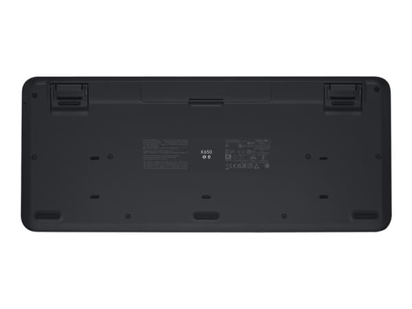 Logitech Signature K650 - Tastatur - trådløs - Bluetooth LE - AZERTY - Fransk - grafitt
