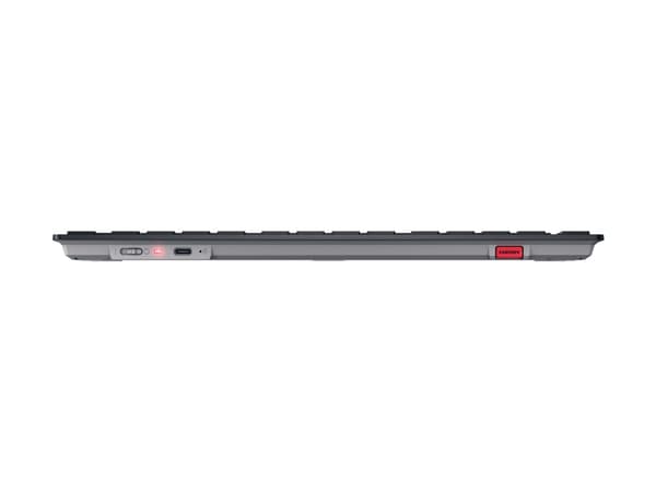 CHERRY KW 9200 MINI - Tastatur - trådløs - 2.4 GHz, Bluetooth 5.0 - QWERTY - Pan Nordic - tastsvitsj: CHERRY SX - svart