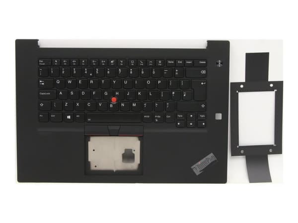 Lenovo - Ersättningstangentbord för bärbar dator - med Trackpoint - bakgrundsbelyst - QWERTY - brittisk - FRU - med övre skydd