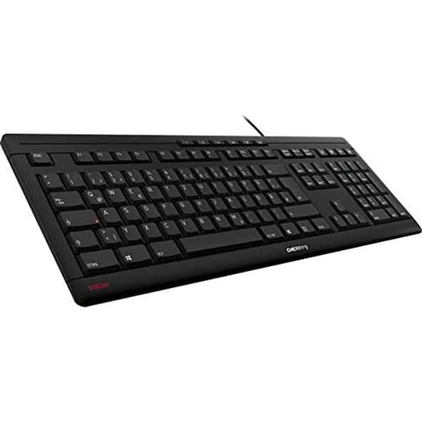 Tangentbord Cherry JK-8500ES-2 Svart Qwerty Spanska Svart
