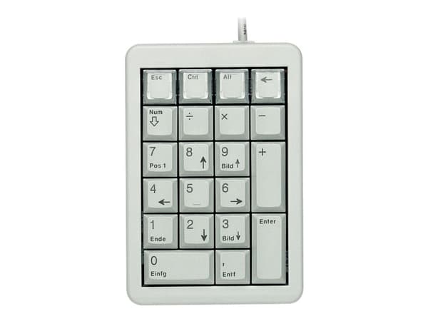 CHERRY G84-4700, USB, 21, Kannettava tietokone/PC, 1,75 m, Harmaa