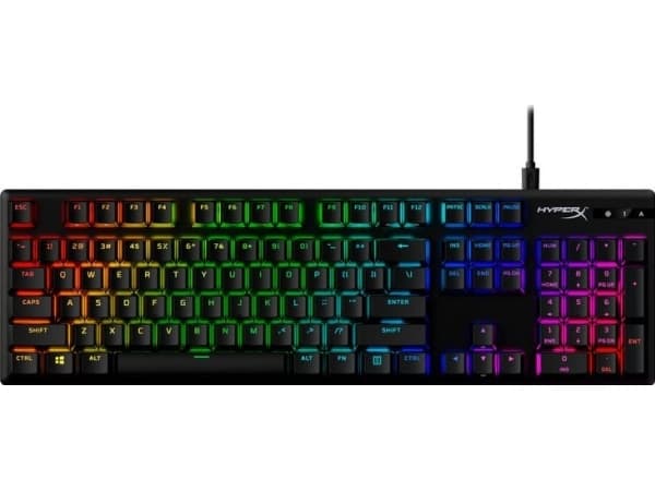 HyperX HX AYO PBT HXR GKBD tangentbord Svart