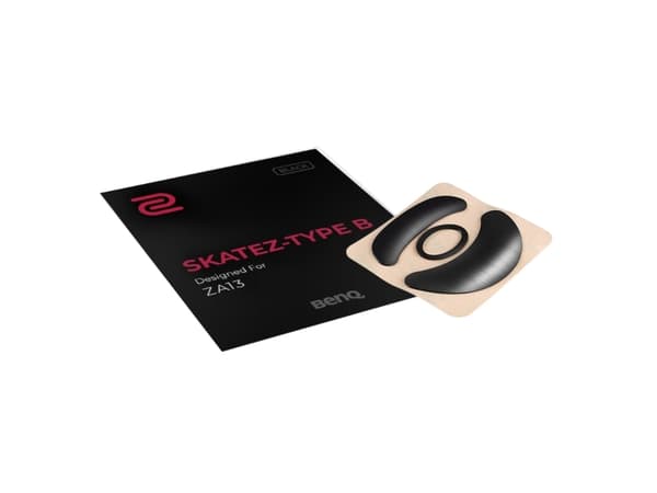 ZOWIE Skatez-Typ B, musfötter, 0,45 mm, svart