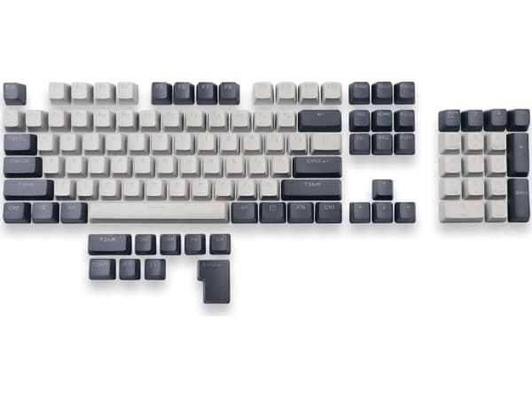 Keyboard Mountain Obsidian B med belysning Keycap sett