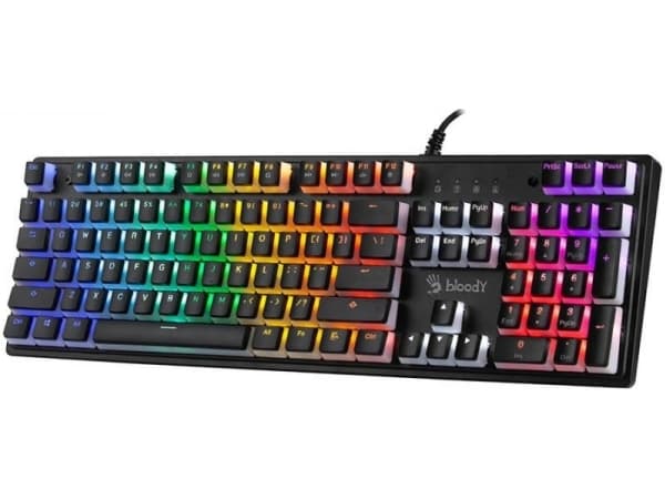 Tastatur A4Tech Bloody S510R Pudding (A4TKLA47115) Sort
