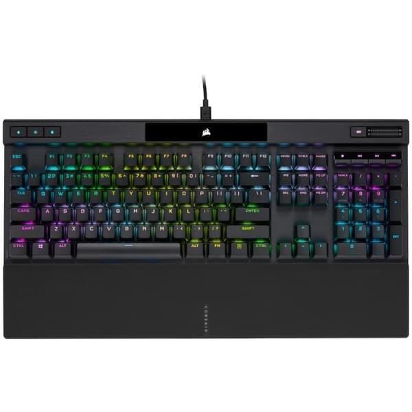 Gamer Keyboard - Azerty - Corsair - K70 RGB Pro - Mechanics - PBT Double Shot Pro - Cherry MX Red - Black - (CH -9109410 -FR)