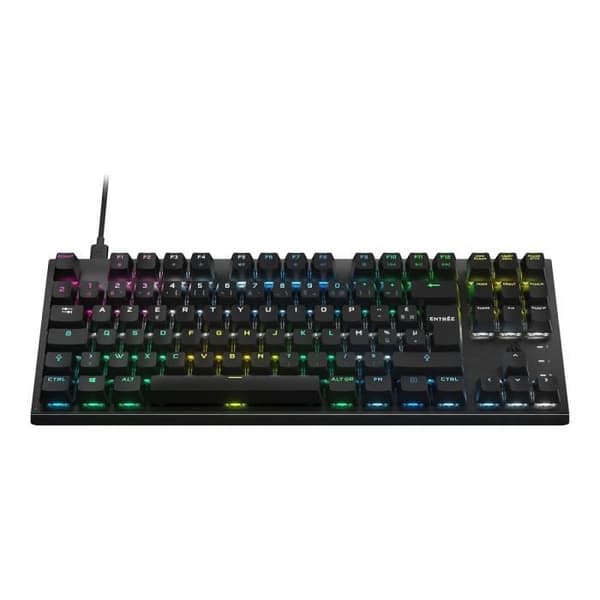 Optical -Mechanic Gaming Keyboard - Azerty - Corsair - K60 Pro TKL - Utan digital pavé - RGB Backbely - svart (CH -911D01A -FR)