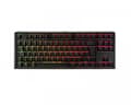 Miniatyrbillede 1 af 5: ONE 3 TKL Classic Black RGB Hotswap Tastatur [MX Red]