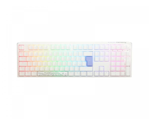 ONE 3 Pure White RGB Hotswap Tastatur [MX Red]