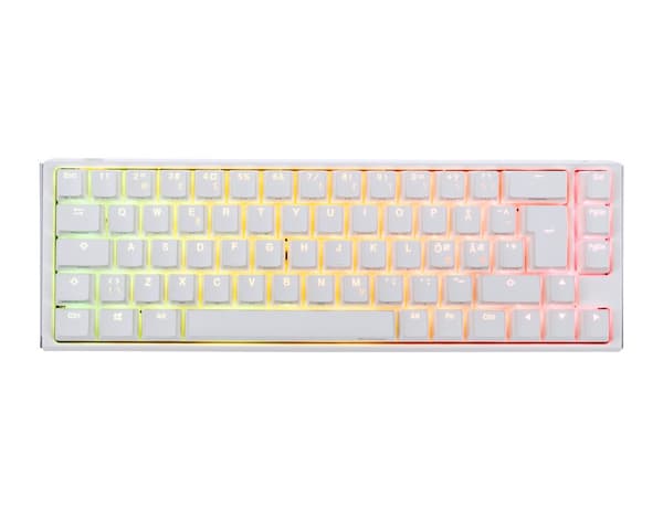 ONE 3 SF Pure White RGB Hotswap Tastatur [MX Blue]