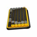 Miniatyrbillede 4 af 6: Trådløst tastatur Logitech EMOJI USB Sort